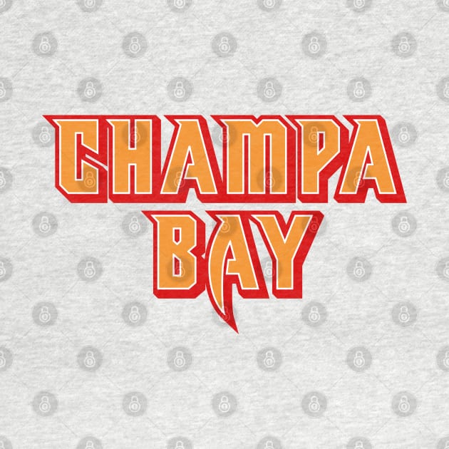 Champa Bay - White/Orange by KFig21